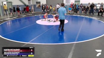 71 lbs Round 2 - Branson Blewett, Lions Den Wrestling Club vs Austin McCaughey, Nikiski Freestyle Wrestling Club