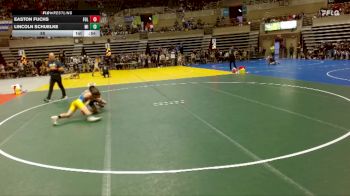 88 lbs Placement (4 Team) - Lincoln Schuelke, Minneota vs Easton Fuchs, Foley
