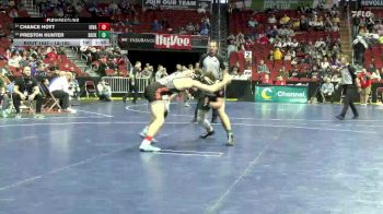 1A-150 lbs Cons. Round 5 - Preston Hunter, Beckman Catholic vs Chance Hoyt, Iowa Valley, Marengo