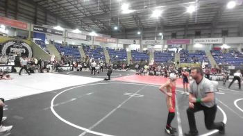 70 lbs Quarterfinal - Jamshed Umarov, Black Fox Wrestling Academy vs Charlie Zagorski, Pikes Peak Warriors