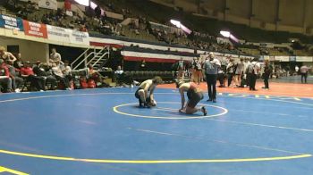 165 lbs Placement (16 Team) - Michael Dodson, Granby vs Memphis Elkins, Franklin County