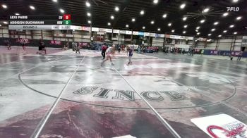 100 lbs Round 5 - Addison Buchmann, Westside Raider Wrestling vs Lexi Paris, Cobbler Wrestling