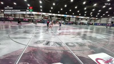 100 lbs Round 5 - Addison Buchmann, Westside Raider Wrestling vs Lexi Paris, Cobbler Wrestling