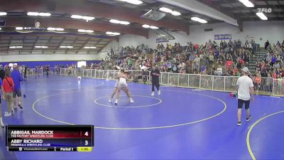 150 lbs Cons. Semi - Beau Harvey, West Albany vs Tyson Trask, Lebanon Mat Club