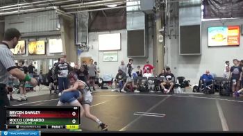 84 lbs Round 2 (8 Team) - Brycen Dawley, POWA vs Rocco Lombardo, PA Alliance Black
