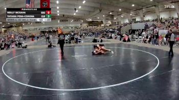 120 lbs Semis & 1st Wb (8 Team) - Reilly McGaha, Knoxville Halls High School vs Tatiana Pena-Corona, Clarksville High School