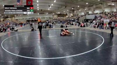 120 lbs Semis & 1st Wb (8 Team) - Reilly McGaha, Knoxville Halls High School vs Tatiana Pena-Corona, Clarksville High School