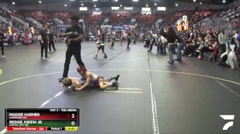 58 lbs Cons. Round 2 - Maggie Harmer, Lakewood WC vs Reggie Askew Jr, Capital City WC