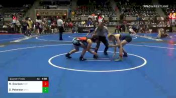 123 lbs Quarterfinal - Madison Davison, Topeka Blue Thunder vs Deana Peterson, Standfast Wrestling