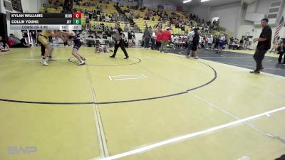 126 lbs Consi Of 8 #2 - Kylan Williams, Miami Wardogs vs Collin Young, Jay Junior High