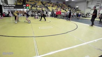 126 lbs Consi Of 8 #2 - Kylan Williams, Miami Wardogs vs Collin Young, Jay Junior High