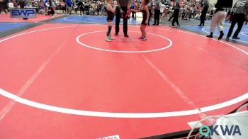 62-67 lbs Rr Rnd 2 - Graycie Card, Tulsa Blue T Panthers vs Azalea Pennington, Henryetta Knights Wrestling Club