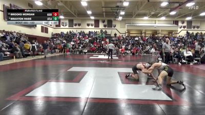 132 lbs Round 3 - Braxton Hass, Atlantic vs Brooks Morgan, Algona