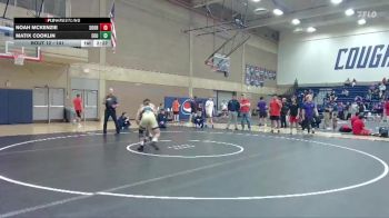 141 lbs Champ. Round 1 - Matix Cooklin, Eastern Oregon University (OR) vs Noah McKenzie, Southern Oregon