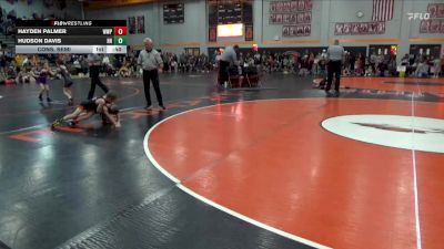 SPW-6 lbs Cons. Semi - Hayden Palmer, Waukee Warrior Powerhouse vs Hudson Davis, Hammerin Hawks