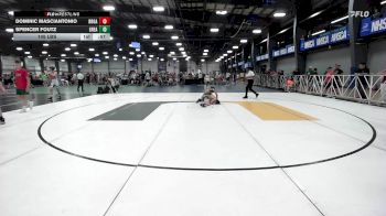 105 lbs Rr Rnd 1 - Dominic Masciantonio, Broad Axe Green vs Spencer Foutz, Great Bridge Wrestling Club