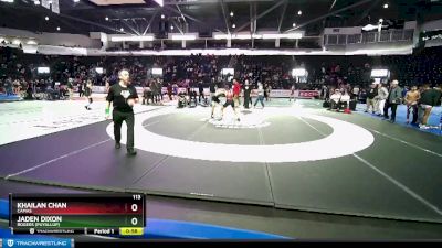 113 lbs Cons. Round 4 - Khailan Chan, Camas vs Jaden Dixon, Rogers (Puyallup)