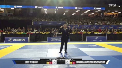 Uros Veselinov vs Maximiliano Agustin Royg Vazquez 2026 Pan Kids Jiu-Jitsu IBJJF Championship