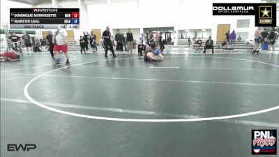175 kg 3rd Place - Dominique Morrissette, Ironclad Wrestling Club vs Marcus Leal, Gold Rush Wrestling