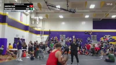 Round 2 - Ashton Cale, Grizzlies Wrestling Club vs Matthew Lee, Mighty Warriors Wrestling Acad