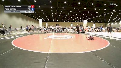 80 lbs Cons. Semis - Colston Yocham, Three Style Of Oklahoma vs Keb Deppen, Prodigy Elite
