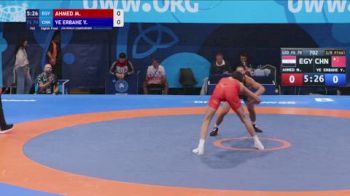 70 kg 1/8 Final - Mohamed Ahmed, Egypt vs Ye Ye Erbahe, China