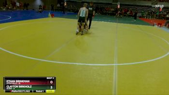 115 lbs Quarterfinals (8 Team) - Ethan Brinkman, Little Falls vs Clayton Birkholz, HLWW