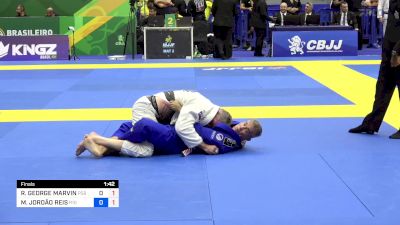 ROBERT GEORGE MARVIN vs MÁRCIO JORDÃO REIS 2024 Brasileiro Jiu-Jitsu IBJJF