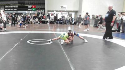 77 lbs Rr Rnd 7 - Logan Bittner, Washington Twp - MSC vs Allen Boland, Maine Hammahs - MSC