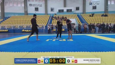 THOMAS PETERSON BOAVENTURA BENTO vs EDUARDO MARTINS GAMA 2026 FPJJ Campeonato Paulista Sem Kimono