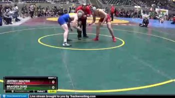 182 lbs Round 1 (4 Team) - Brayden Duke, 5A Crook County vs Jeffrey Nguyen, 5A North Eugene