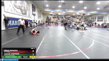 138 lbs Cons. Round 4 - Brian Fragoso, El Modena vs Gavvin Stephens, Huntington Beach