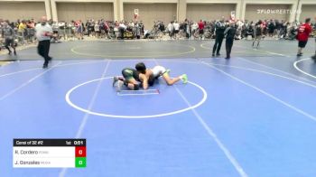 113 lbs Consi Of 32 #2 - Rene Cordero, Poway Elite vs Julio Gonzales, Mohave