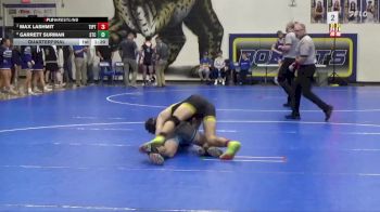 150 lbs Quarterfinal - Max Lashmit, Tipton vs Garrett Surman, South Tama County