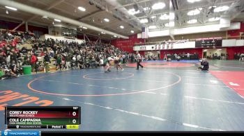 167 lbs Cons. Round 1 - Cole Campagna, Casa Grande High School vs Corey Rockey, Willits High School