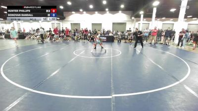 100 lbs Hunter Phillips, New York Blue vs Donovan Randall, South Carolina