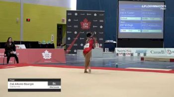 Zoé Allaire-Bourgie - Floor, Club Gymnix - 2019 Elite Canada - WAG