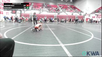 49 lbs Quarterfinal - Grayson Hale, Standfast vs Elias Doty, Lexington Wrestling Club