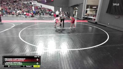 105 lbs Champ. Round 1 - Lawson Mitchell, Askren Wrestling Academy vs Micaiah Cartwright, Whitewater Youth Wrestling