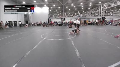 50 lbs Round 3 - Hannah Gregula, PA West Black vs Quinn Supanik, Razor PinkWave