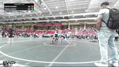 92 lbs Quarterfinals (8 Team) - Shion Holmes, Monsters Of The Midwest vs Simon Sperry, Victory