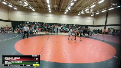 144D Round 2 - Benjamin Snyder, Wind River vs Rodrigo Armas, Campbell County