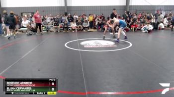 132 lbs Quarterfinal - Rosendo Aparicio, Victory Wrestling-Central WA vs Elijah Cervantes, Reality Sports Wrestling Club