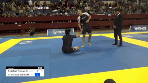Alejandro Rafael Tolmos Coquelet vs Marcelo Enrique Gonzalez Montoro 2024 Pan IBJJF Jiu-Jitsu No-Gi Championship