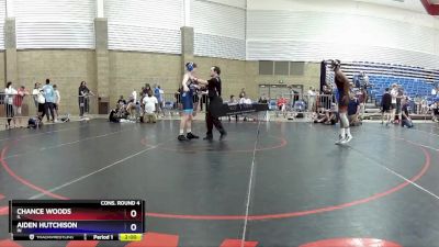 144 lbs Cons. Round 4 - Chance Woods, IL vs Aiden Hutchison, IN