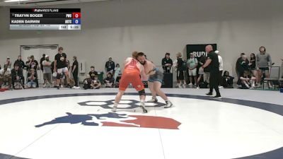 130 kg Champ. Rd Of 16 - Trayvn Boger, Protos Wrestling Club vs Kaden Darwin, Arkansas Regional Training Center