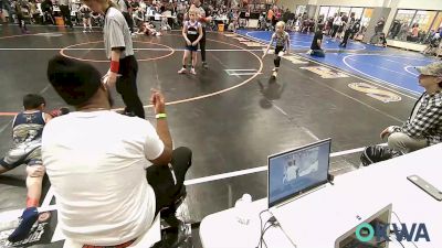 76 lbs Consi Of 8 #2 - Armond Goree, Pin-King All Stars vs Xander Earp, Chandler Takedown Club