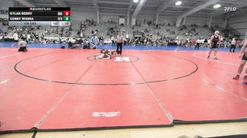 120 lbs Rr Rnd 3 - Kylan Berry, Diesel Wrestling Academy vs Corey Rivera, Yeti: Special Forces