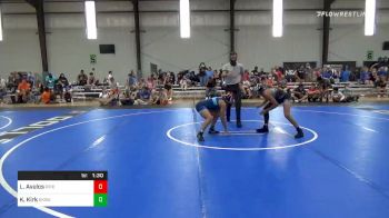 115 lbs Quarterfinal - Lillian Avalos, Pride vs Khaleah Kirk, Okwa