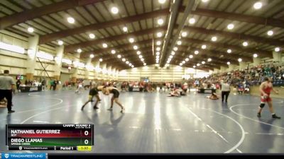 215 lbs Champ. Round 3 - Nathaniel Gutierrez, Roy vs Diego Llamas, Spring Creek